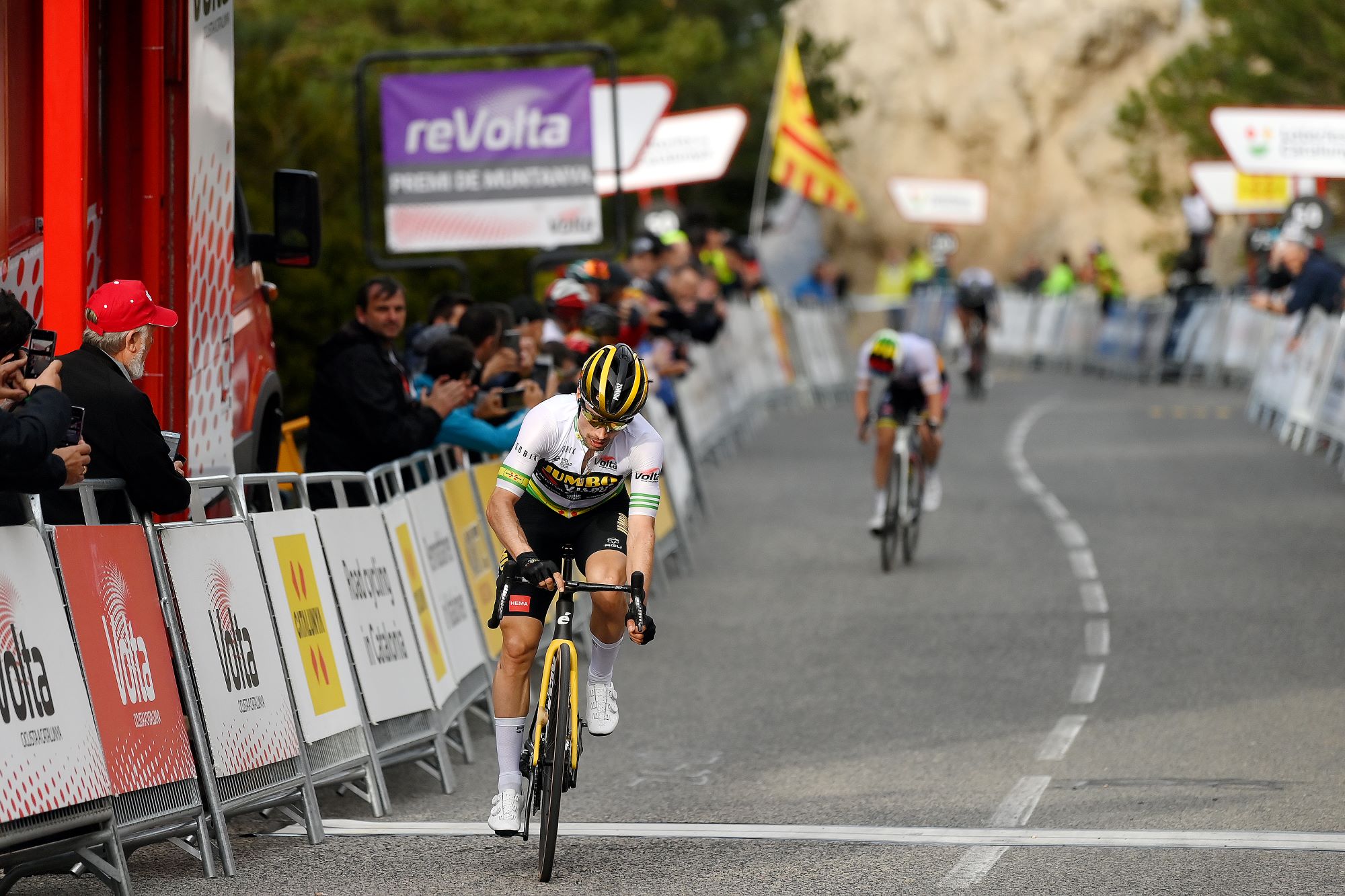 Primo&#382; Rogli&#269; powers to victory on stage five of the Volta a Catalunya 