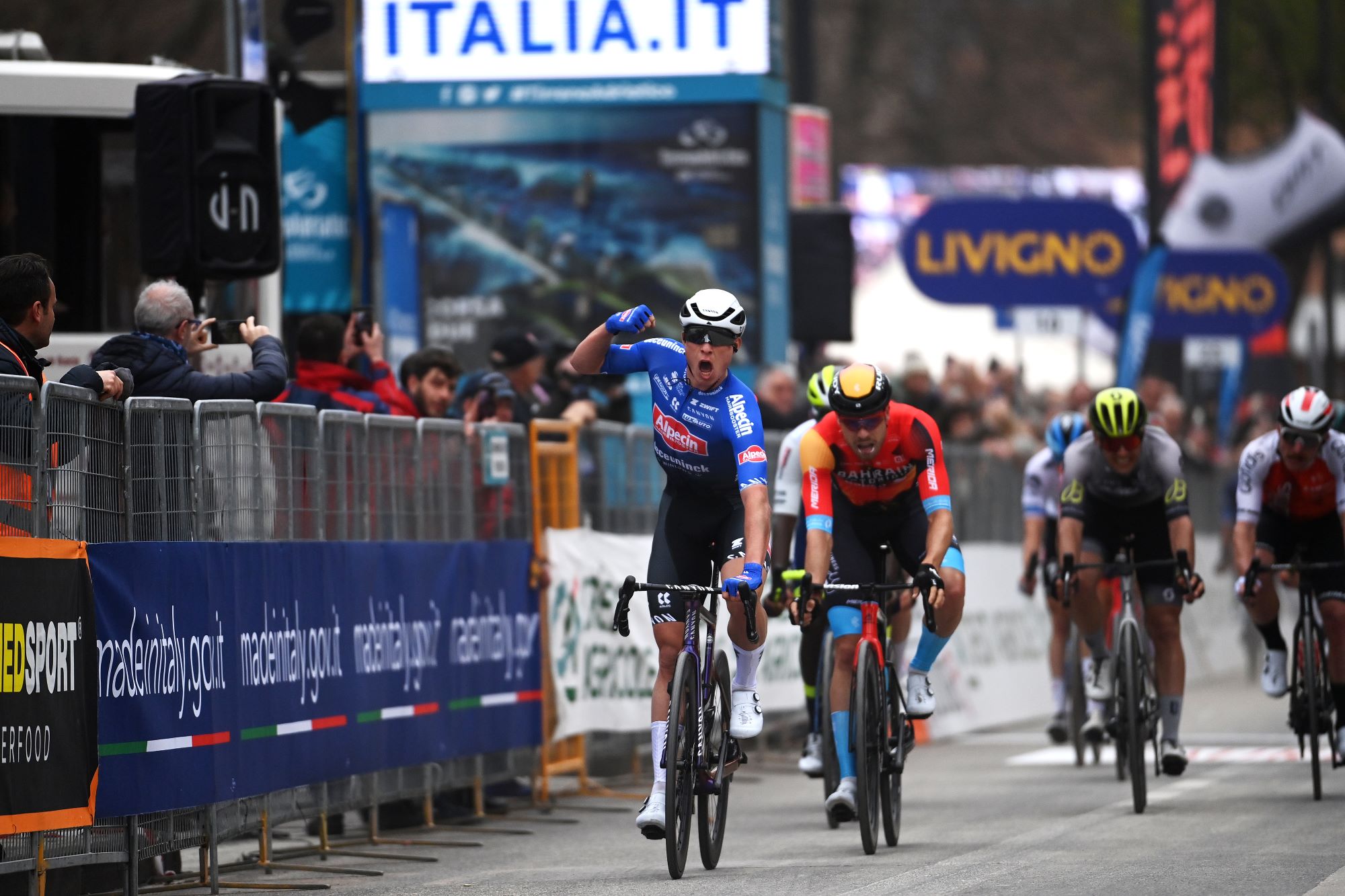 Jasper Philipsen powers to stage three victory at Tirreno-Adriatico