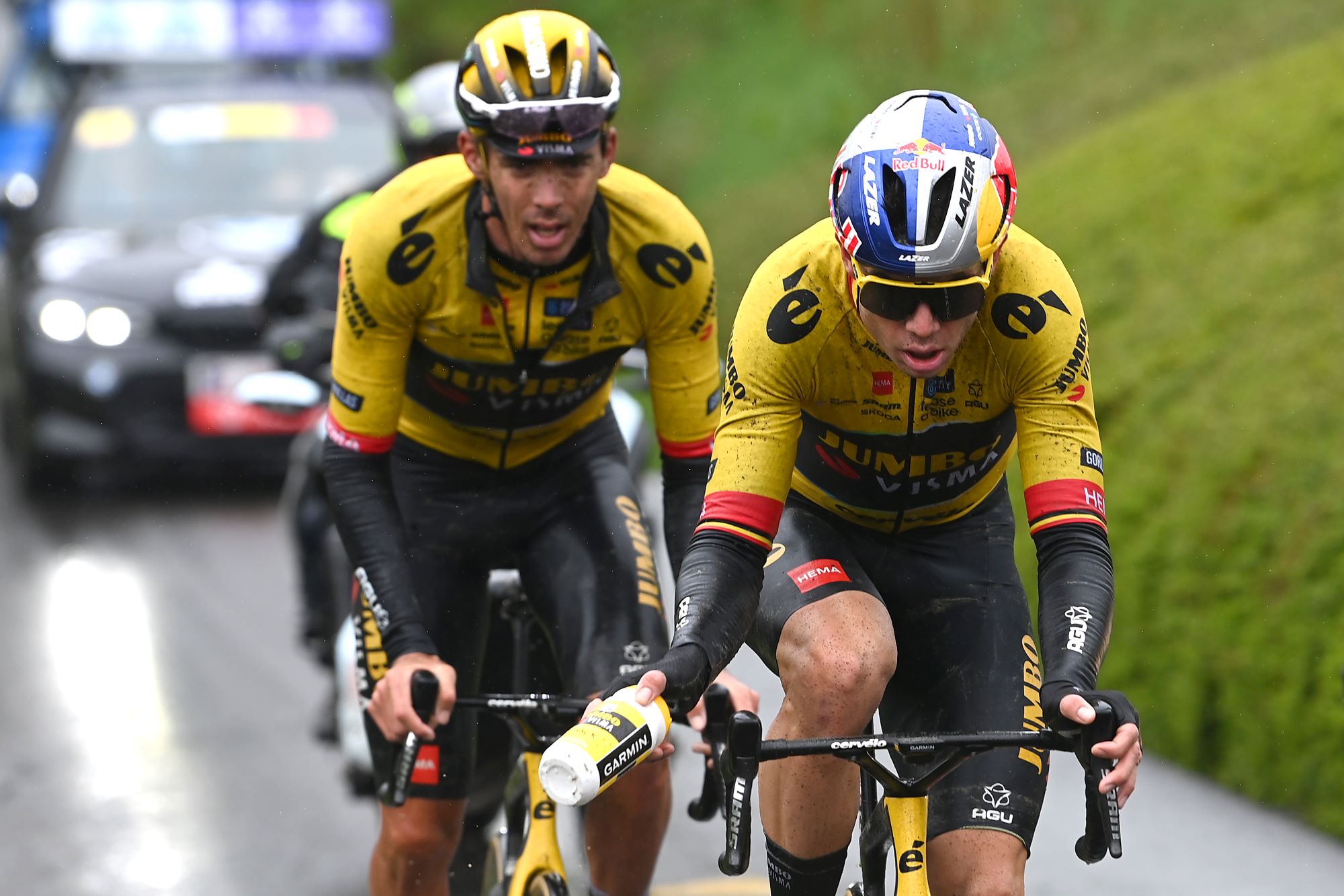 Wout van Aert and Christophe Laporte at Gent-Wevelgem