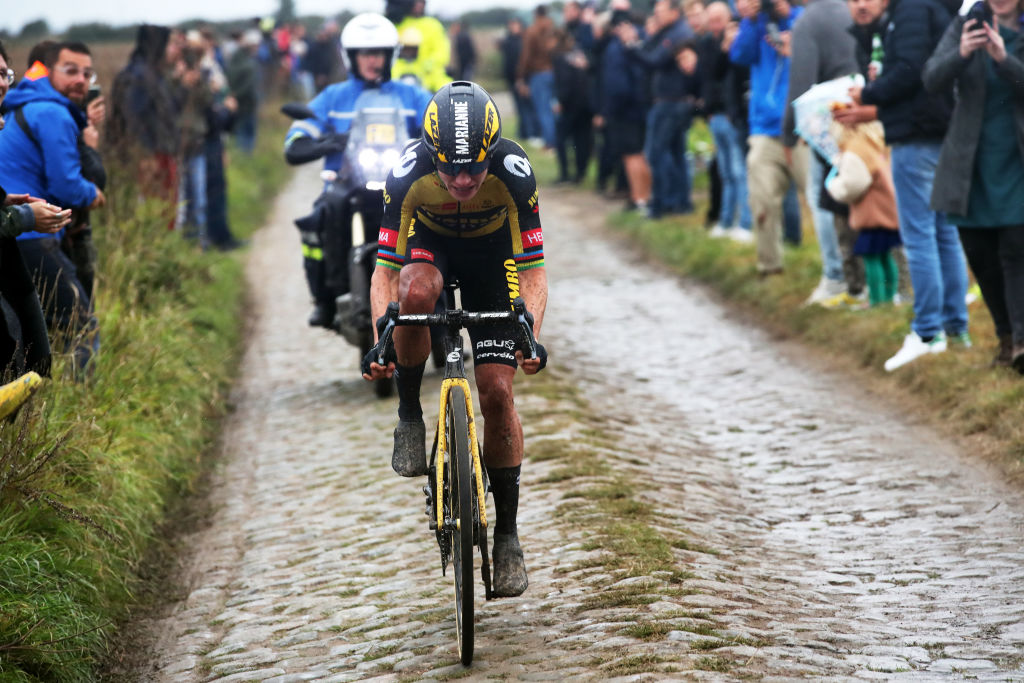 Marianne Vos at Paris-Roubaix Femmes 2021